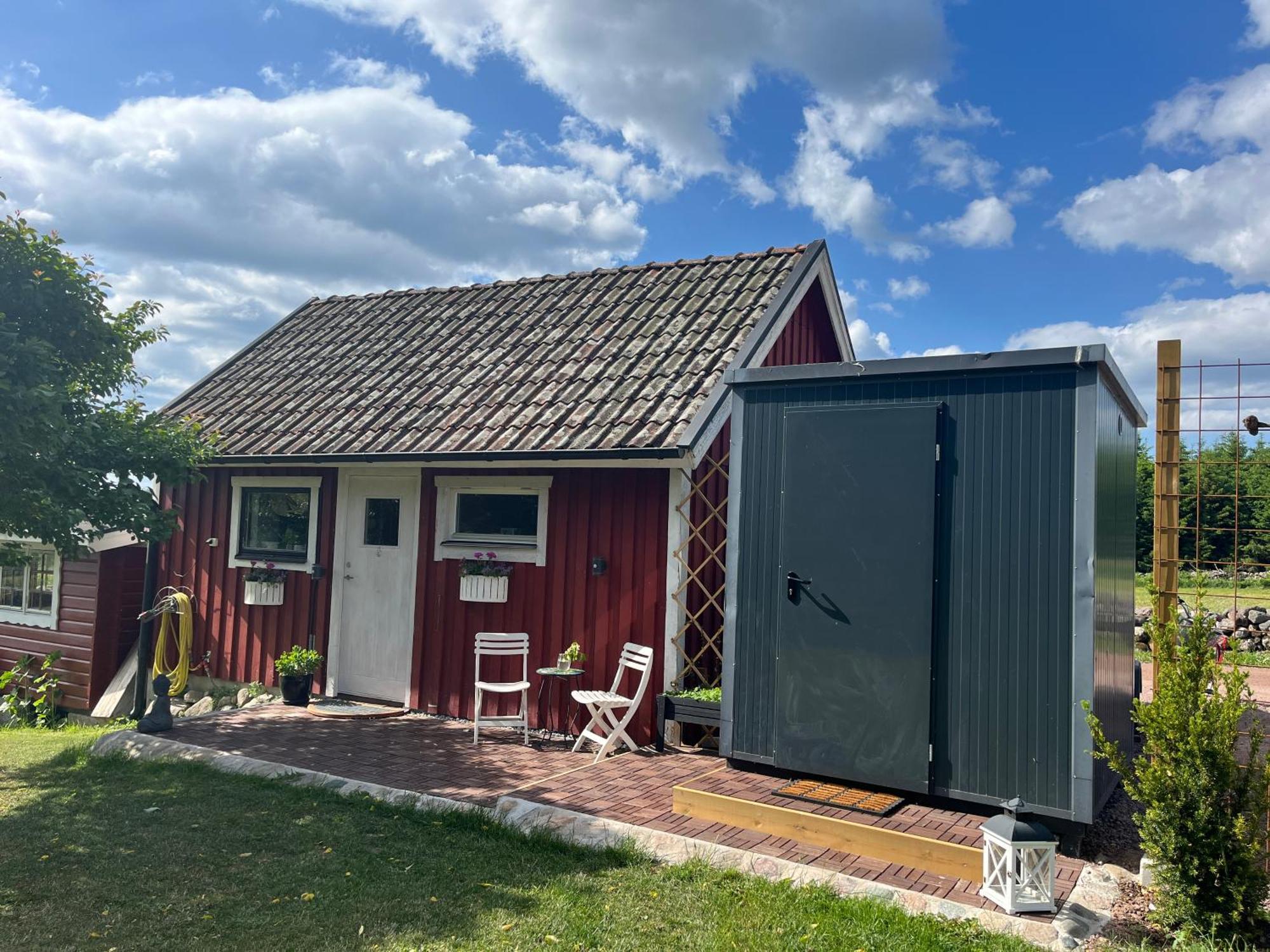 Naturnaera Fritidsboende, Tomtebo - Yintorp Arkelstorp Bagian luar foto